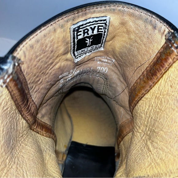 Frye Phillip Harness Short Boot 8M - Picture 8 of 8